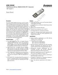 AFBR-709ISMZ Datasheet Cover