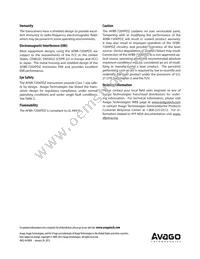 AFBR-720XPDZ Datasheet Page 15