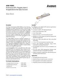 AFBR-79EBPZ Datasheet Cover