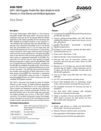 AFBR-79EIPZ Datasheet Cover