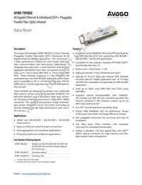 AFBR-79EQDZ Datasheet Cover