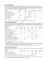 AFBR-79EQPZ Datasheet Page 5