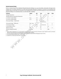 AFBR-811FH3Z Datasheet Page 7