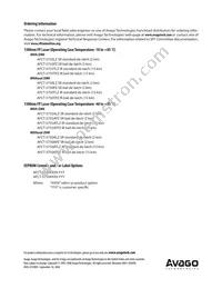 AFCT-5755ATPZ Datasheet Page 20