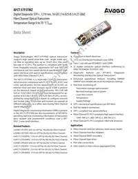 AFCT-57F5TMZ Datasheet Cover