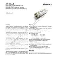 AFCT-5942TLZ Datasheet Cover