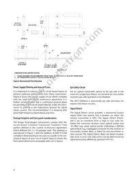 AFCT-5944GZ Datasheet Page 9