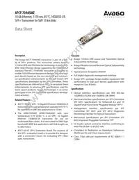 AFCT-739ASMZ Datasheet Cover