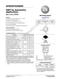 AFGB30T65SQDN Datasheet Cover
