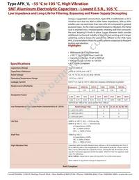 AFK687M63R44VT-F Datasheet Cover