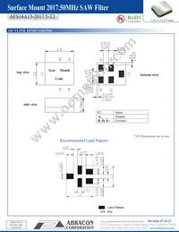 AFS14A15-2017.50-T2 Datasheet Page 2