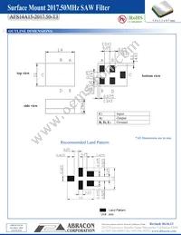 AFS14A15-2017.50-T3 Datasheet Page 2