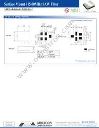 AFS14A26-915.00-T3 Datasheet Page 2
