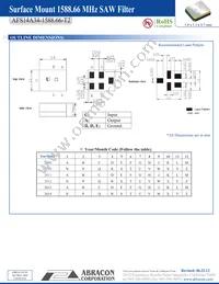AFS14A34-1588.66-T2 Datasheet Page 2