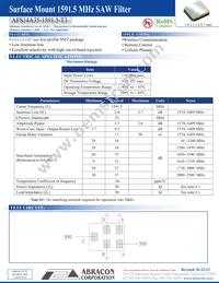 AFS14A35-1591.50-T3 Datasheet Cover