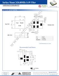 AFS14A72-2436.00-T2 Datasheet Page 2