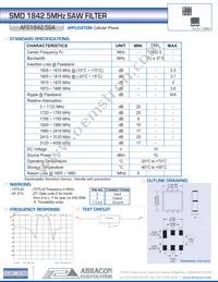 AFS1842.5S4 Datasheet Cover