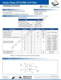 AFS20A02-1575.42-T2 Cover