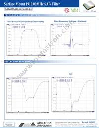 AFS20A20-1910.00-T3 Datasheet Page 3