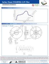 AFS20A20-1910.00-T3 Datasheet Page 4