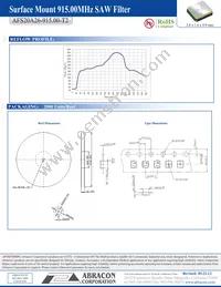 AFS20A26-915.00-T2 Datasheet Page 4