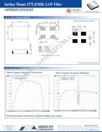 AFS20A53-1575.42-T3 Datasheet Page 2