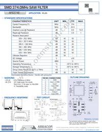 AFS374E Datasheet Cover