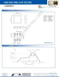 AFS930S3 Datasheet Page 2