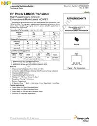 AFT05MS004NT1 Datasheet Cover