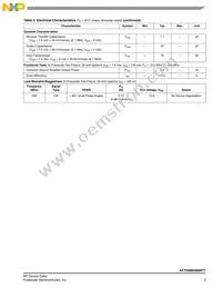 AFT05MS006NT1 Datasheet Page 3
