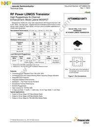 AFT09MS015NT1 Datasheet Cover