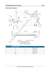 AGF600-24S28-6L Datasheet Page 12