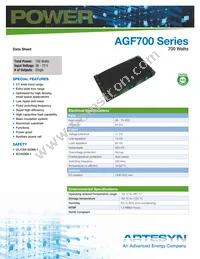 AGF700-48S30LT Datasheet Cover