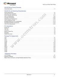 AGL600V2-FG256T Datasheet Page 5