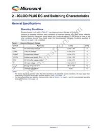 AGLP030V5-VQ128 Datasheet Page 14