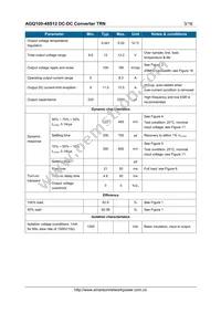 AGQ100-48S12B-6L Datasheet Page 3