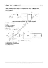 AGQ150-48S05PB-4L Datasheet Page 10