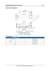 AGQ200-48S1V2PB-4L Datasheet Page 11
