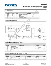 AH1884-ZG-7 Datasheet Page 2