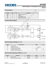 AH1885-ZG-7 Datasheet Page 2