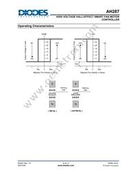 AH287-YG-13 Datasheet Page 6
