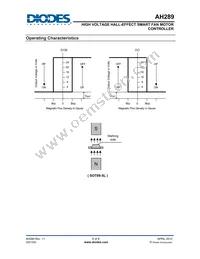 AH289-YG-13 Datasheet Page 6