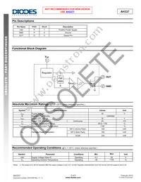 AH337-WL-7 Datasheet Page 2