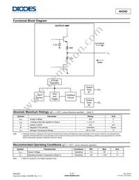 AH342-P-B Datasheet Page 2