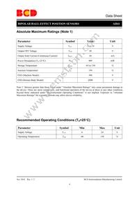 AH41Z3-BG1 Datasheet Page 4
