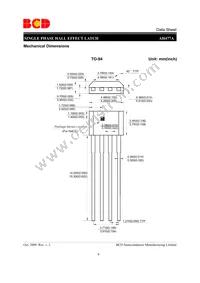 AH477AZ4-AG1 Datasheet Page 9