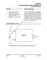 AH5771-PG-B Datasheet Cover