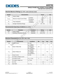 AH5792-YG-13 Datasheet Page 4