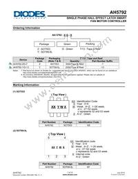AH5792-YG-13 Datasheet Page 7