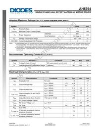 AH5794-WU-7 Datasheet Page 4